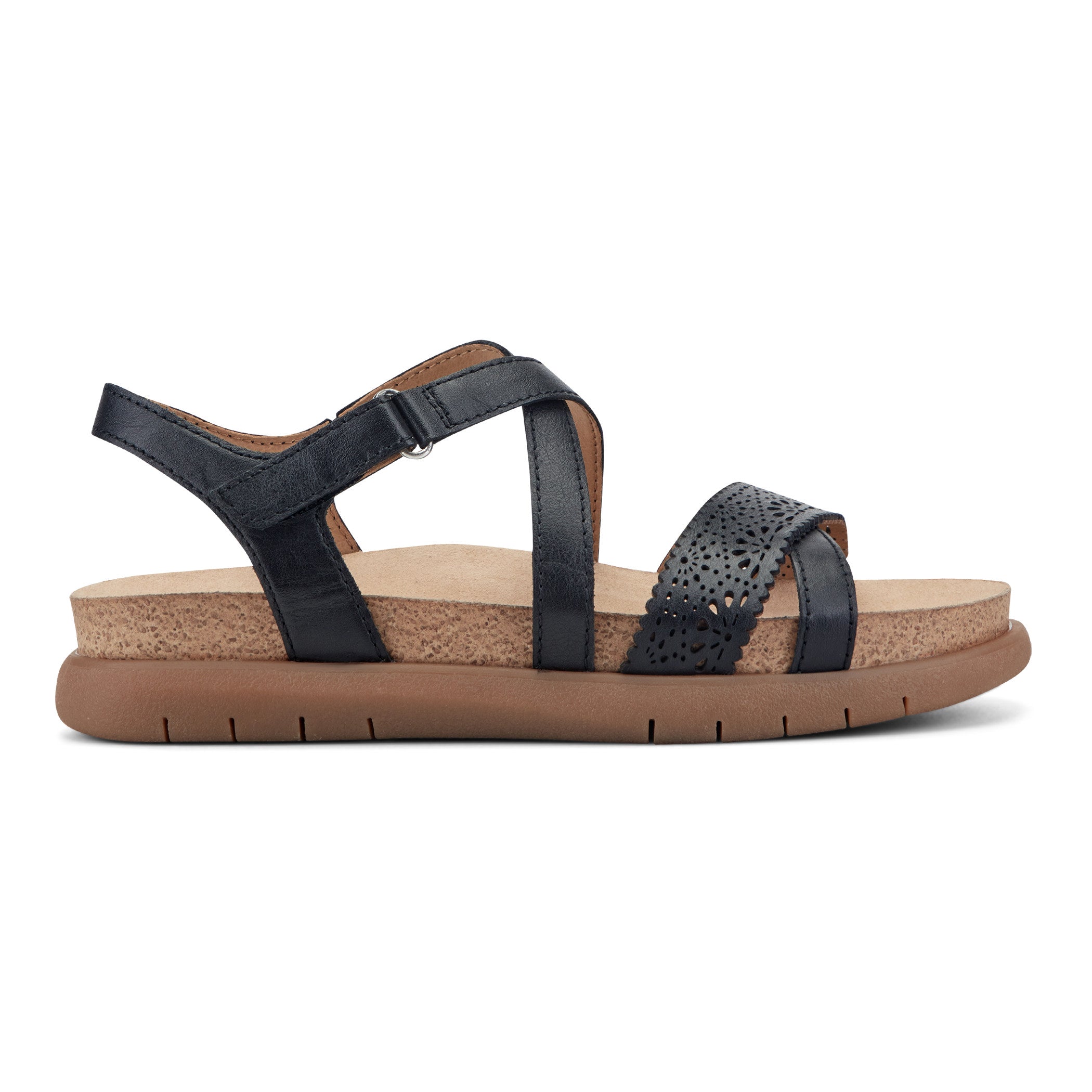 EARTH ATHENA BLACK/NASHVILLE LEATHER1.13MM