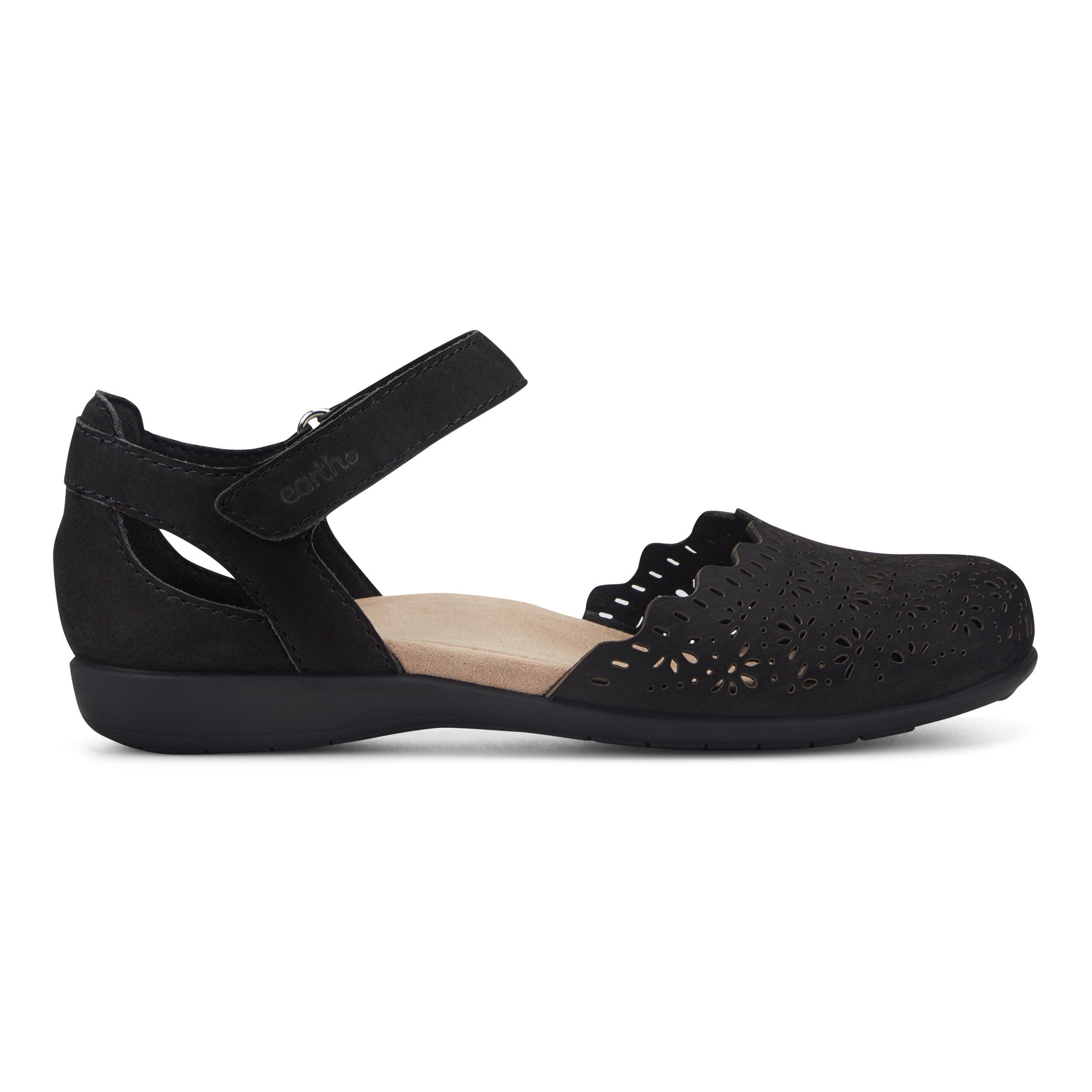 EARTH BETTI BLACK/LTNH NUBUCK1.13MM  GR