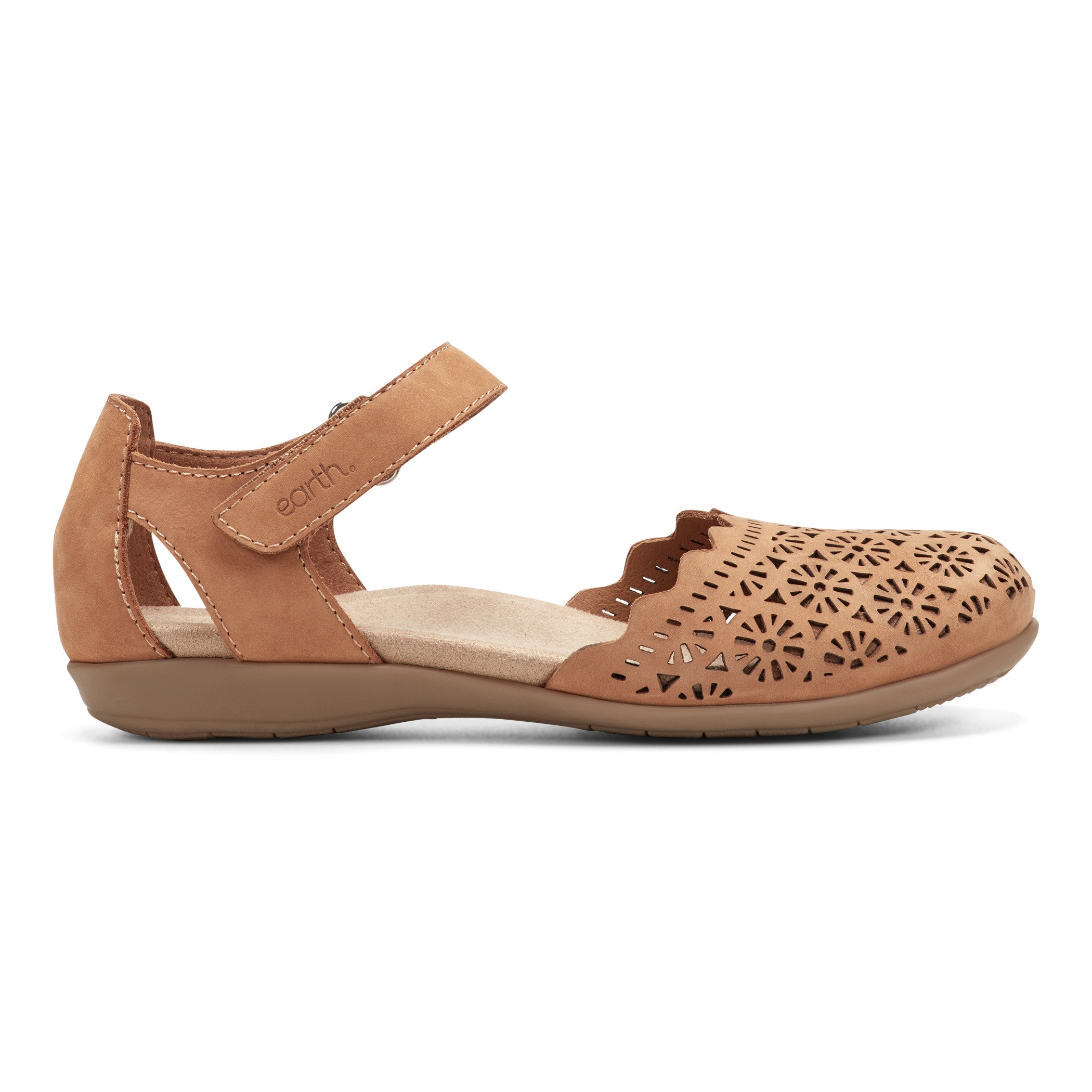 EARTH BRONNIE NEW COGNAC22/LTNH NUBUCK GR
