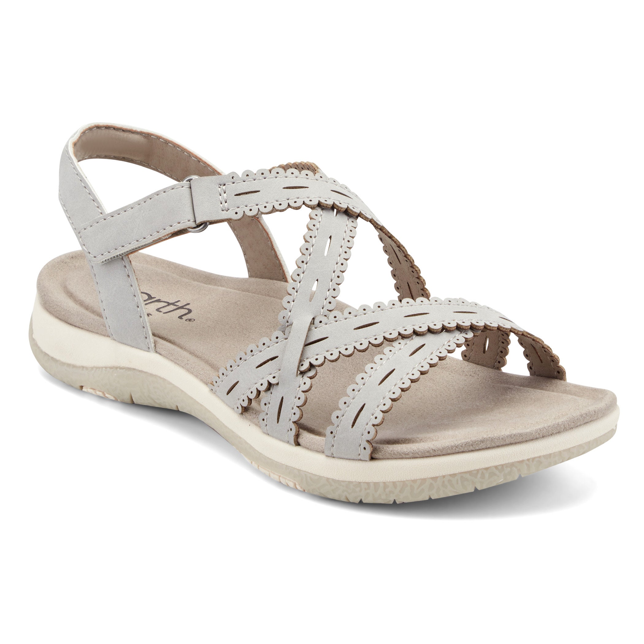 EARTH SANETRA3 GREY30/MASTERPIECE SUEDE PU HJ